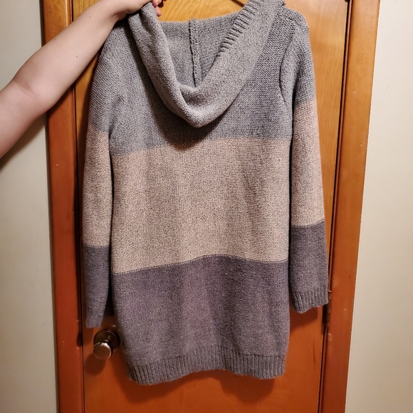 Very Moda Color Block Cardigan - Picture 2 of 2